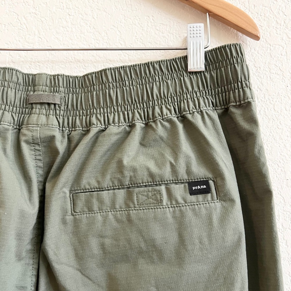 Prana‎ Palisades Ripstop E-Waist Pants Jogger in Rye Green Gorpcore Size L - Picture 12 of 15